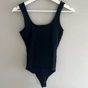 Abercrombie and Fitch Black Tank Bodysuit